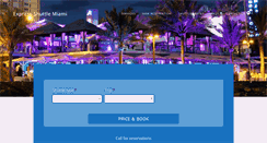 Desktop Screenshot of expressshuttlemiami.com